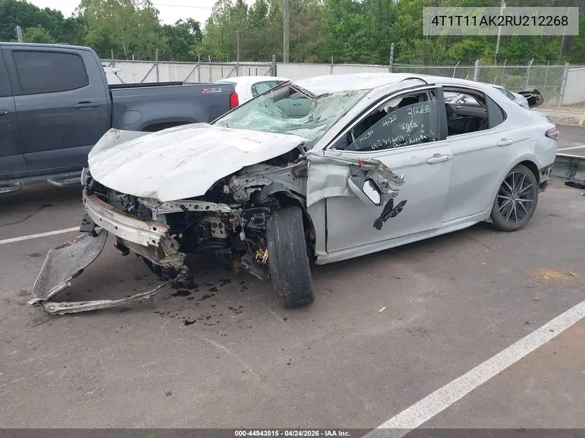 Auction sale of the 2024 Toyota Camry , vin: 4T1T11AK2RU212268, lot number: 44943515