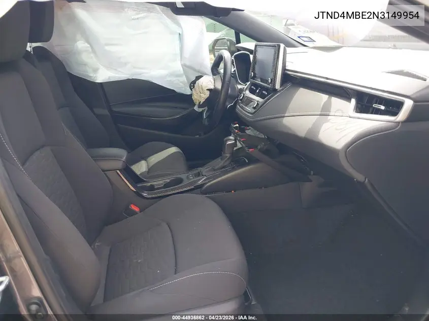 Auction sale of the 2022 Toyota Corolla , vin: JTND4MBE2N3149954, lot number: 44936862
