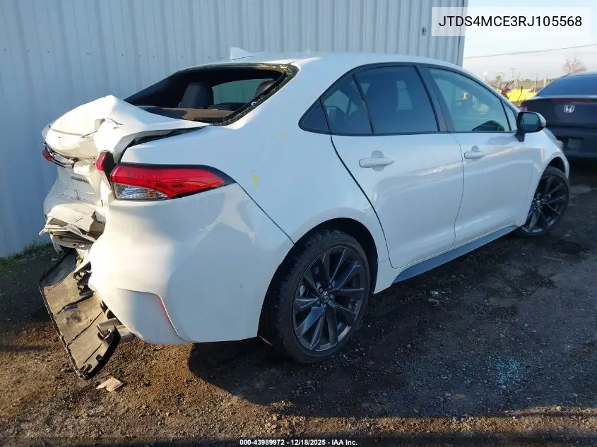 Auction sale of the 2024 Toyota Corolla , vin: JTDS4MCE3RJ105568, lot number: 43989972