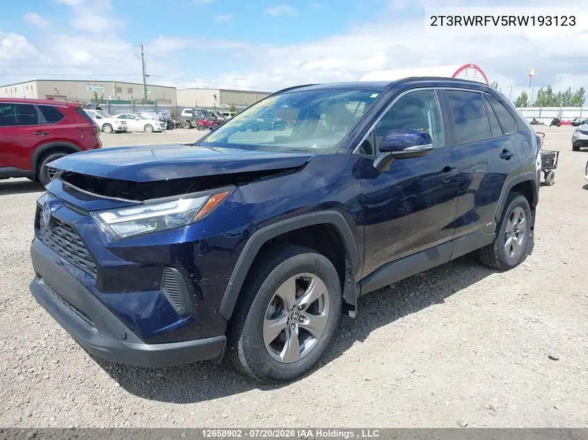 Auction sale of the 2024 Toyota RAV 4 , vin: 2T3RWRFV5RW193123, lot number: 12658902