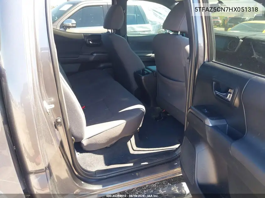 Auction sale of the 2017 Toyota Tacoma , vin: 5TFAZ5CN7HX051318, lot number: 45394910