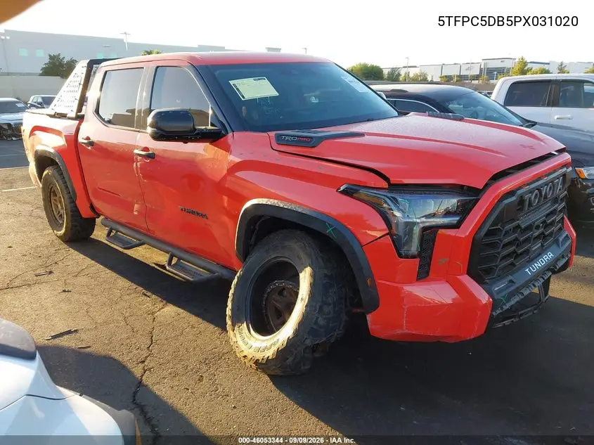 Auction sale of the 2023 Toyota Tundra , vin: 5TFPC5DB5PX031020, lot number: 46053344