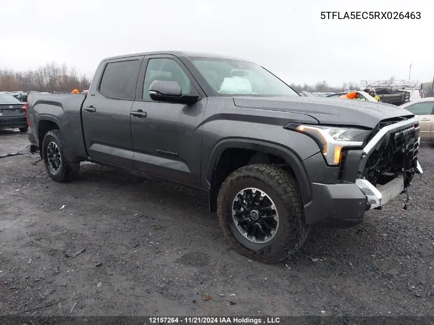 Auction sale of the 2024 Toyota Tundra , vin: 5TFLA5EC5RX026463, lot number: 12157264