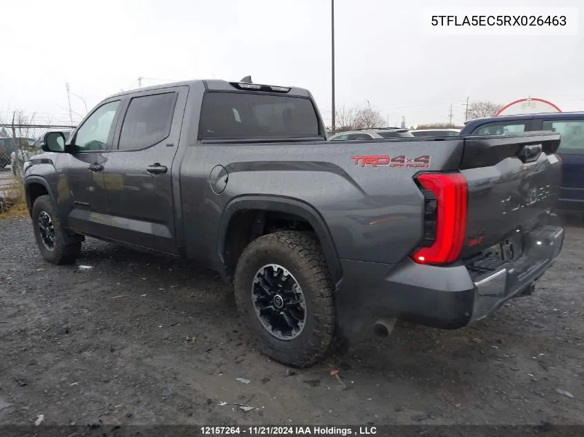 Auction sale of the 2024 Toyota Tundra , vin: 5TFLA5EC5RX026463, lot number: 12157264
