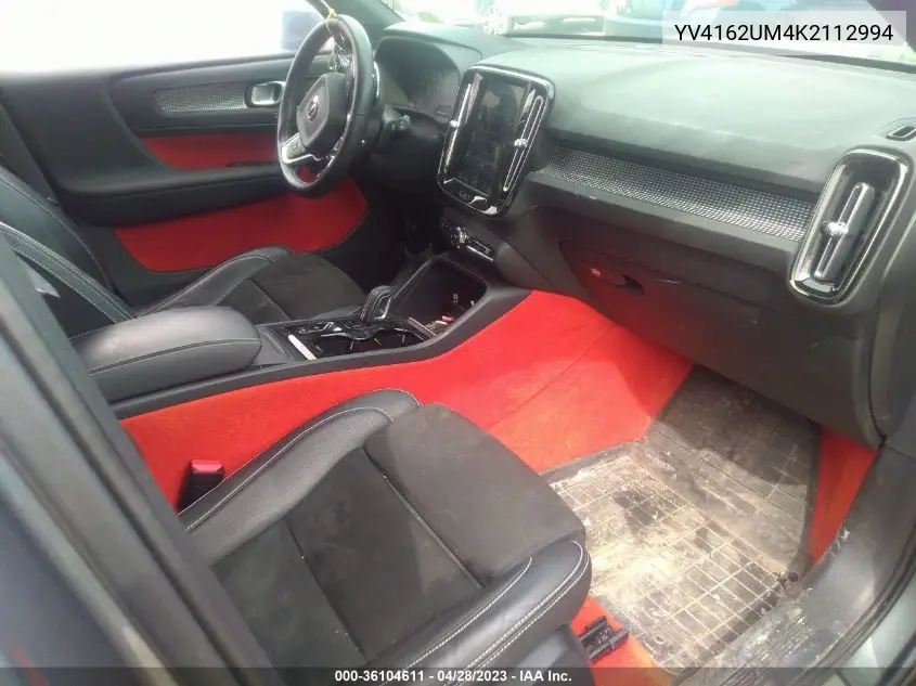 Auction sale of the 2019 Volvo XC40 , vin: YV4162UM4K2112994, lot number: 36104611