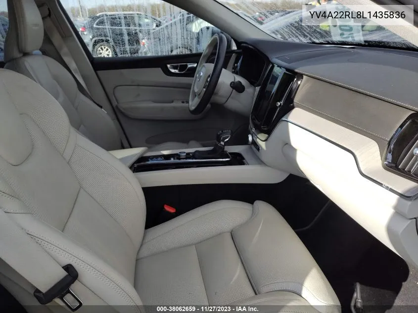 Auction sale of the 2020 Volvo XC60 , vin: YV4A22RL8L1435836, lot number: 38062659